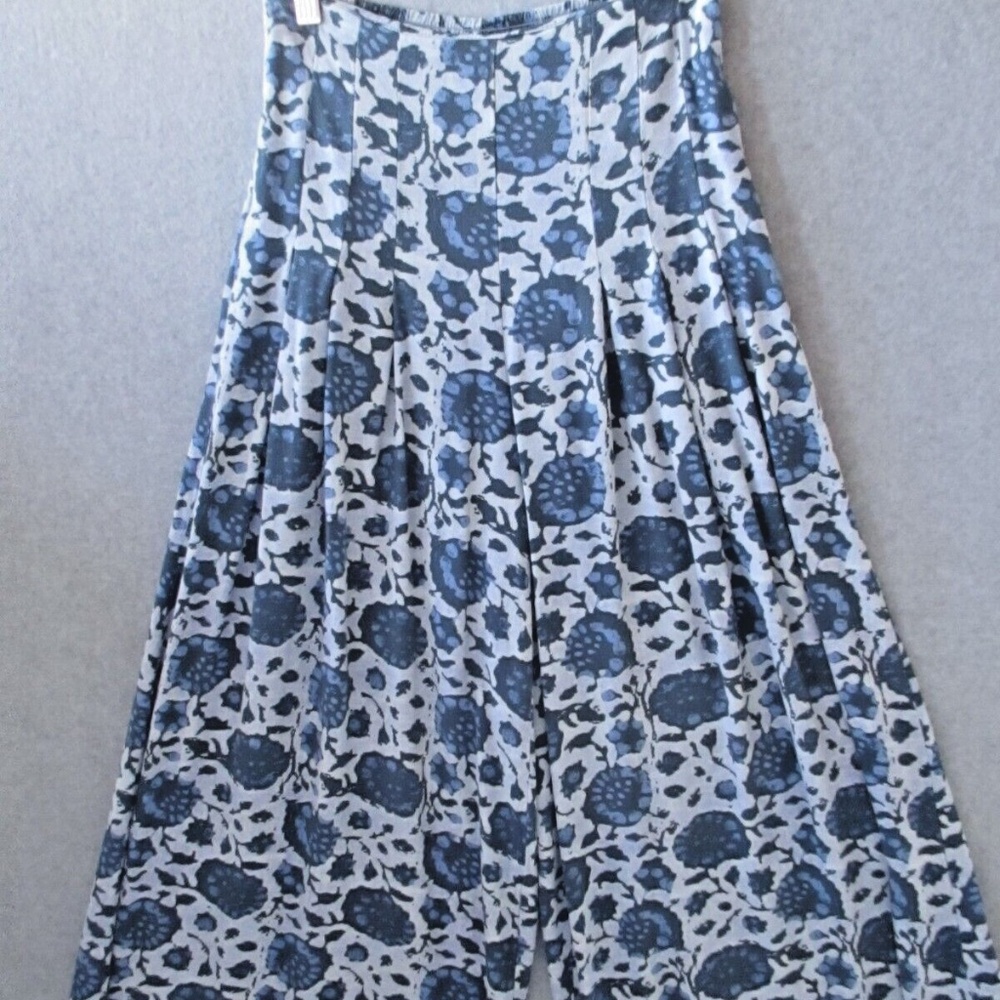 EUC Free People wide leg pants size XS blue in color